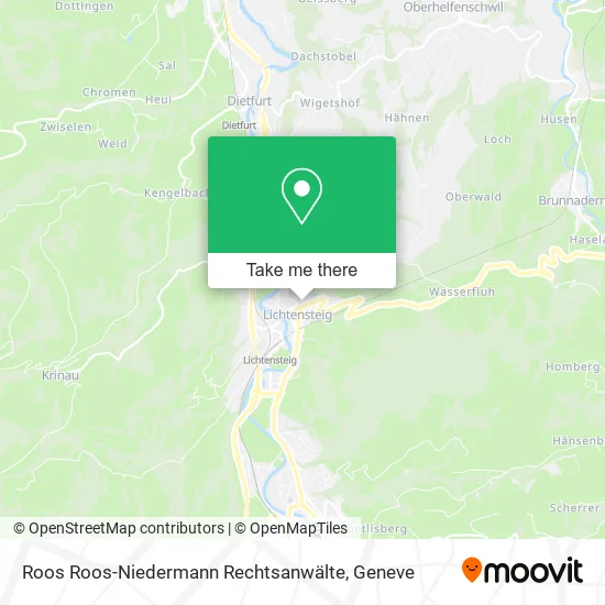 Roos Roos-Niedermann Rechtsanwälte map