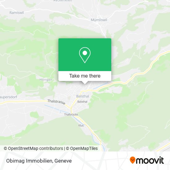 Obimag Immobilien map