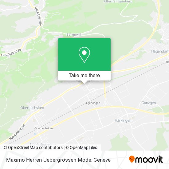 Maximo Herren-Uebergrössen-Mode map