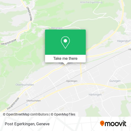 Post Egerkingen map
