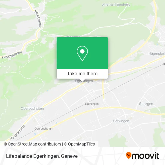 Lifebalance Egerkingen map