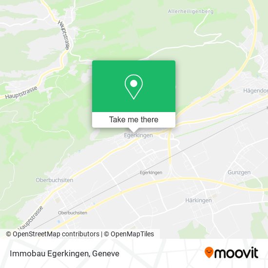 Immobau Egerkingen map