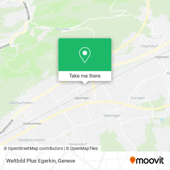 Weltbild Plus Egerkin map