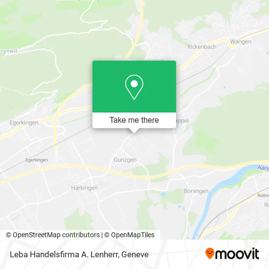 Leba Handelsfirma A. Lenherr map