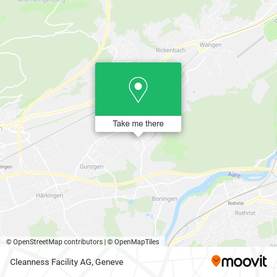 Cleanness Facility AG map