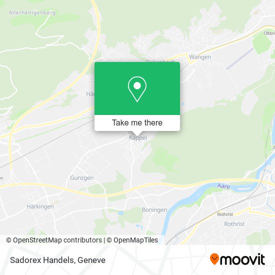 Sadorex Handels map