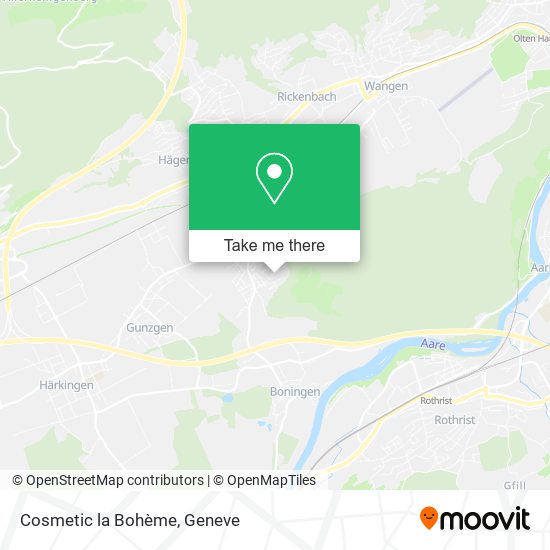 Cosmetic la Bohème map