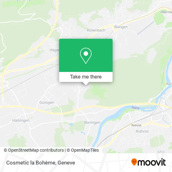 Cosmetic la Bohème plan