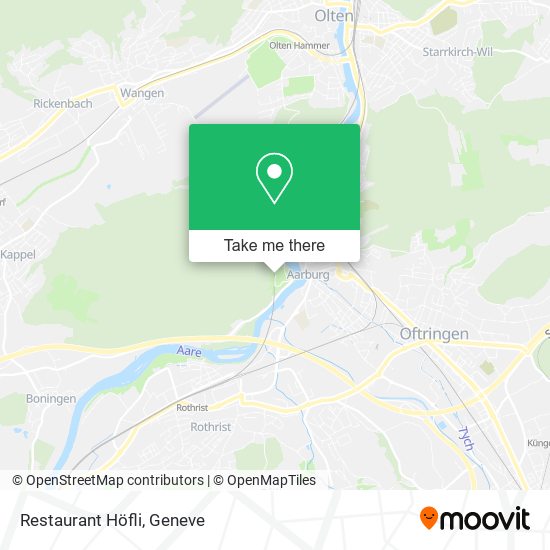 Restaurant Höfli map