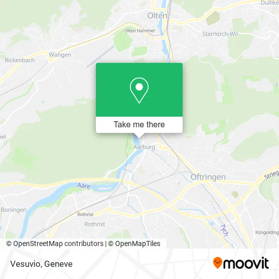 Vesuvio map