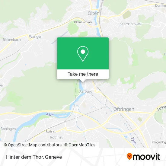 Hinter dem Thor map