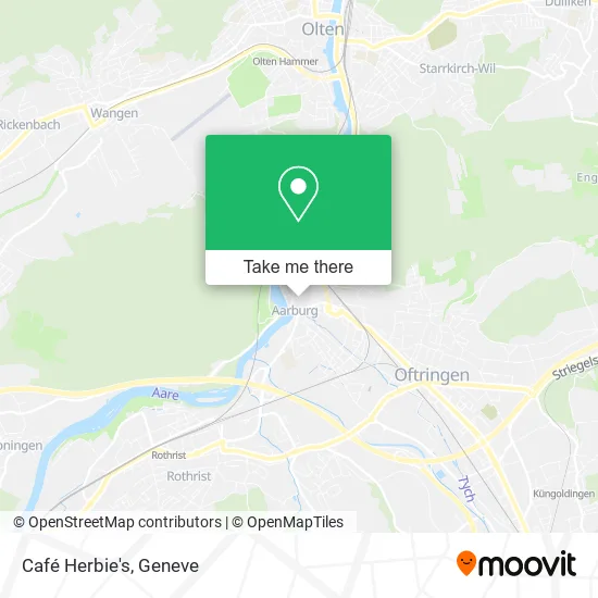 Café Herbie's map