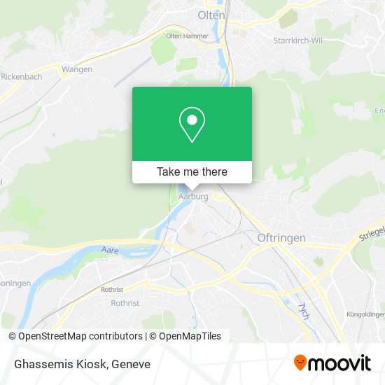 Ghassemis Kiosk map