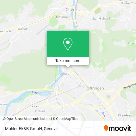Mahler Ek&B GmbH map