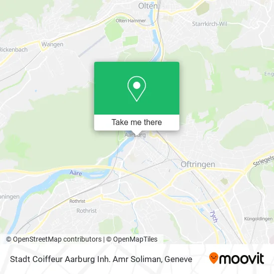 Stadt Coiffeur Aarburg Inh. Amr Soliman map