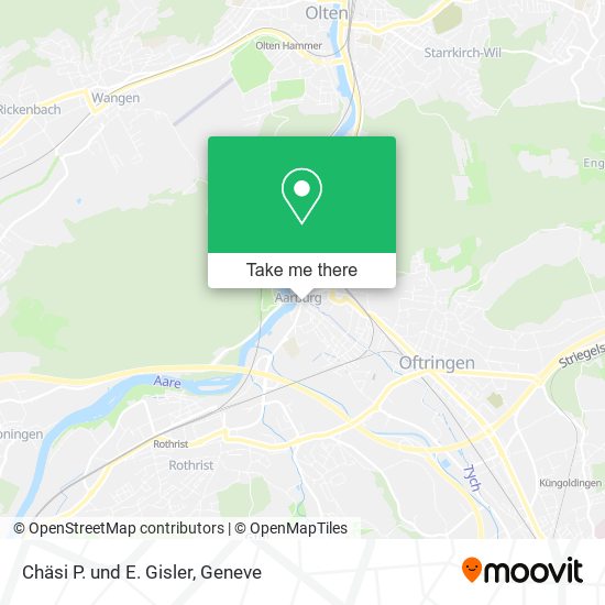 Chäsi P. und E. Gisler map