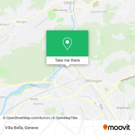 Villa Bella map