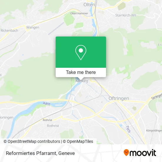 Reformiertes Pfarramt map