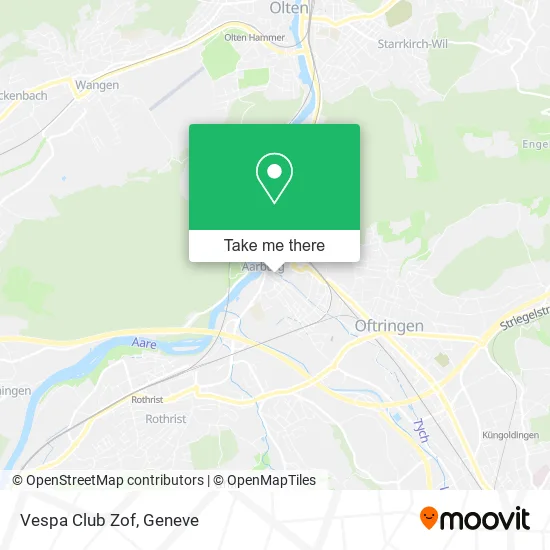 Vespa Club Zof map