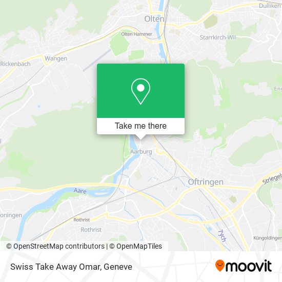 Swiss Take Away Omar map