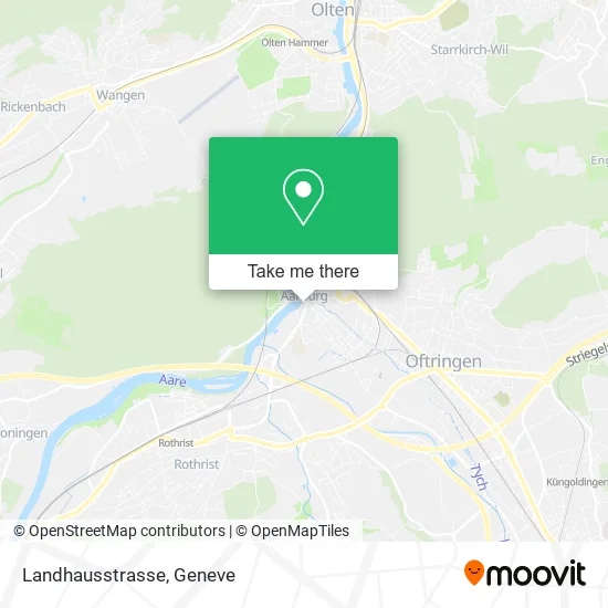 Landhausstrasse map