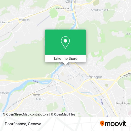 Postfinance map