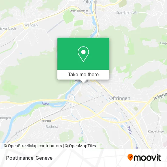 Postfinance map