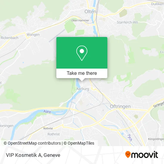 VIP Kosmetik A map