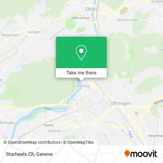Starheels.Ch map