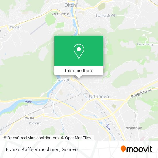 Franke Kaffeemaschinen map