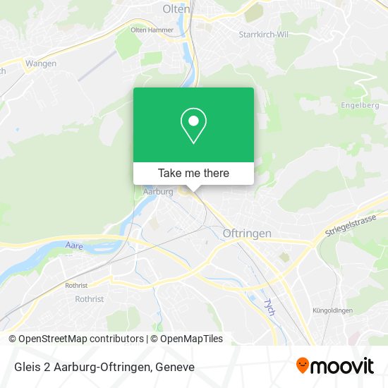 Gleis 2 Aarburg-Oftringen map