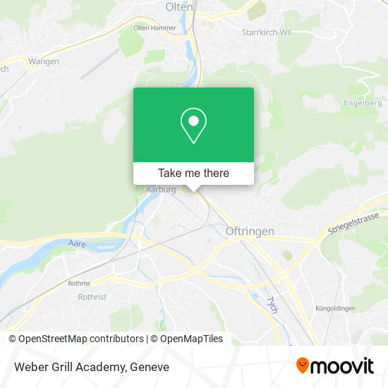Weber Grill Academy map