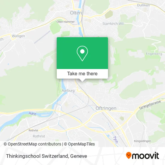 Thinkingschool Switzerland map