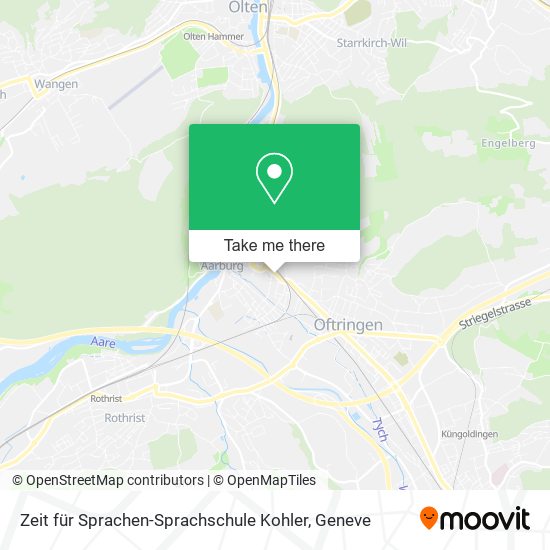 Zeit für Sprachen-Sprachschule Kohler map