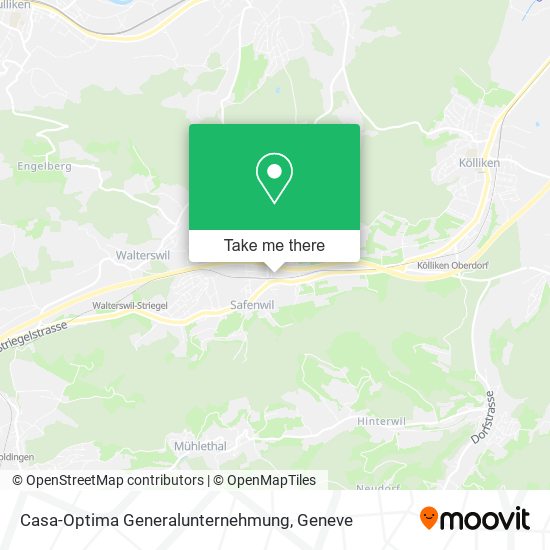 Casa-Optima Generalunternehmung map