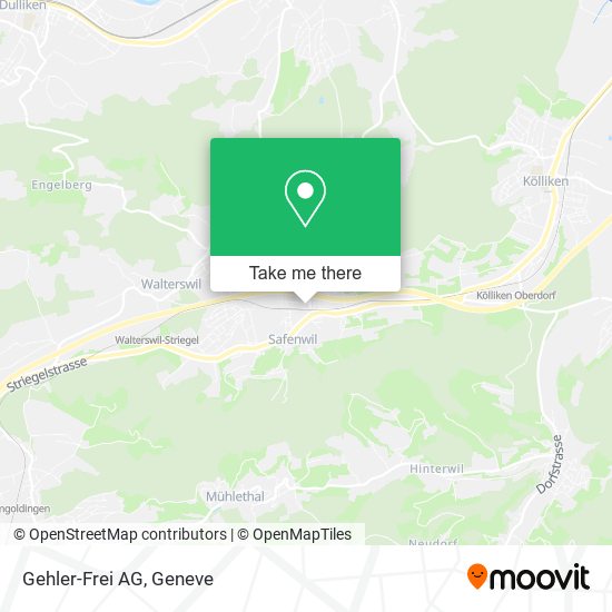 Gehler-Frei AG map