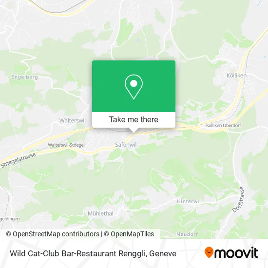 Wild Cat-Club Bar-Restaurant Renggli map
