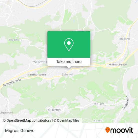 Migros map