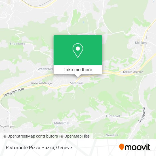 Ristorante Pizza Pazza map