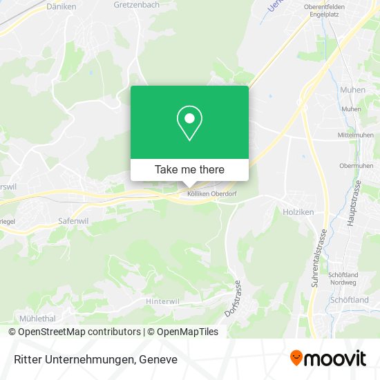 Ritter Unternehmungen map