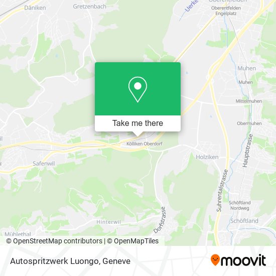 Autospritzwerk Luongo map