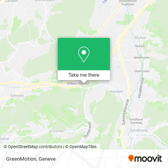 GreenMotion map