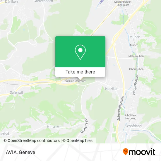 AVIA map
