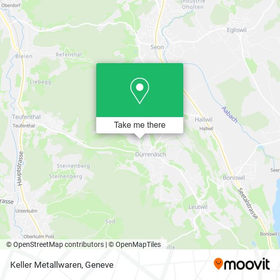 Keller Metallwaren map