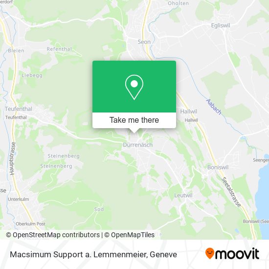 Macsimum Support a. Lemmenmeier map