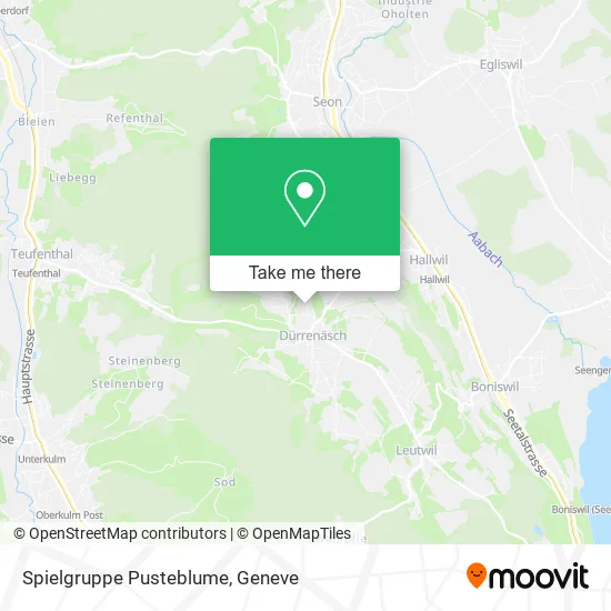 Spielgruppe Pusteblume map