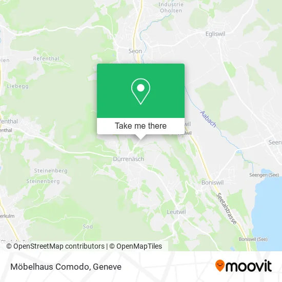 Möbelhaus Comodo map