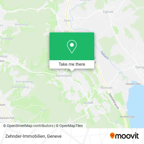 Zehnder-Immobilien map