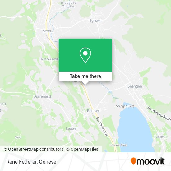 René Federer map