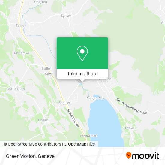 GreenMotion map
